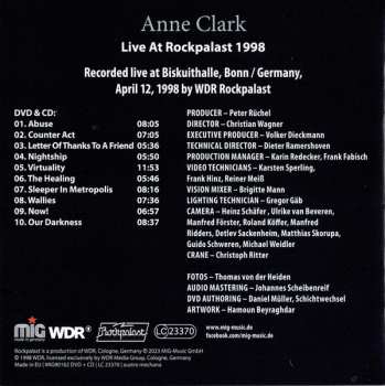 CD/DVD Anne Clark: Live At Rockpalast 1998