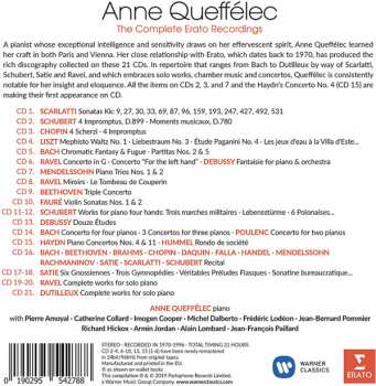 21CD/Doos Anne Queffélec: The Complete Erato Recordings