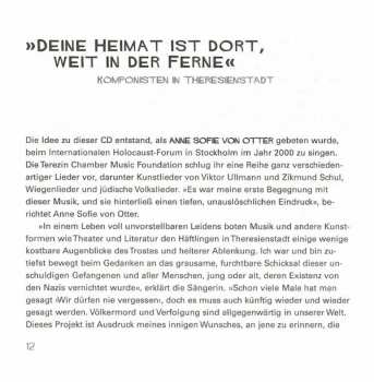 CD Anne Sofie Von Otter: Terezín / Theresienstadt