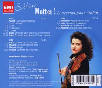 3CD Anne-Sophie Mutter: Sublime Mutter!