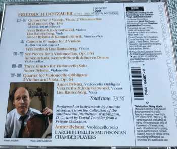 CD Anner Bylsma: Quintet, Op. 134 · Quartet, Op. 64 · 6 Pieces Op. 104 · 3 Etudes · Canon
