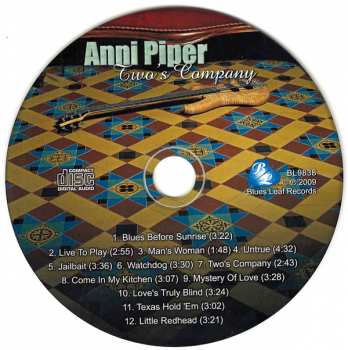 CD Anni Piper: Two's Company