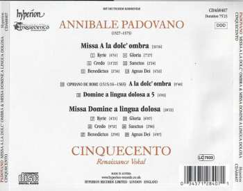 CD Cinquecento: Missa A La Dolc'Ombra & Missa A Lingua Dolosa