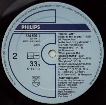 LP Anny Schilder: Here I Am