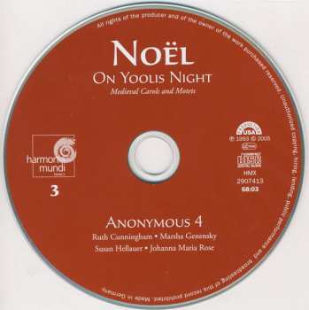 4CD/Doos Anonymous 4: Noël - Carols & Chants For Christmas