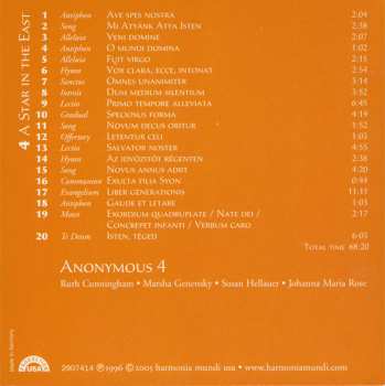 4CD/Doos Anonymous 4: Noël - Carols & Chants For Christmas