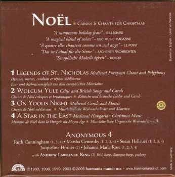 4CD/Doos Anonymous 4: Noël - Carols & Chants For Christmas