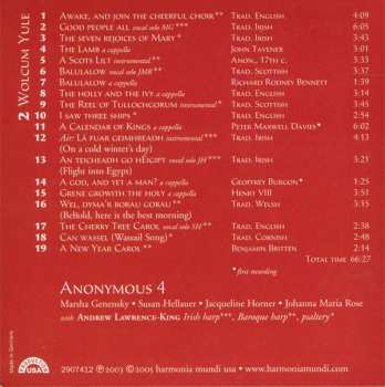 4CD/Doos Anonymous 4: Noël - Carols & Chants For Christmas