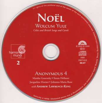 4CD/Doos Anonymous 4: Noël - Carols & Chants For Christmas