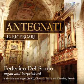 Album Federico Del Sordo: 12 Ricercari