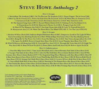 3CD Steve Howe: Anthology 2 (Groups & Collaborations) DIGI