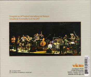 CD Anthony Braxton: 12+1tet (Victoriaville) 2007