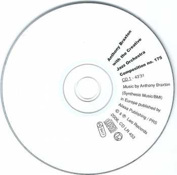 2CD Anthony Braxton: Composition No. 175,  Composition No. 126 Trillium-Dialogues M