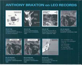 2CD Anthony Braxton: Knitting Factory (Piano/Quartet) 1994, Vol. 1