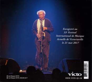 CD Anthony Braxton: Solo (Victoriaville) 2017