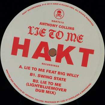 Album Anthony Collins: Lie To Me