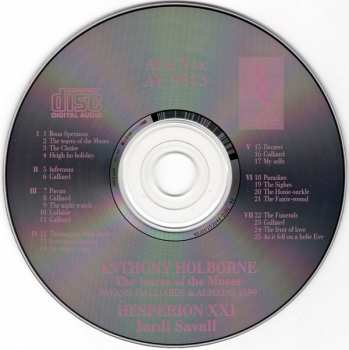 CD Jordi Savall: The Teares Of The Muses 1599 (Elizabethan Consort Music Vol. II)
