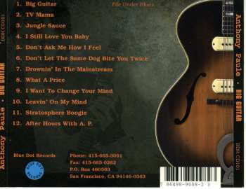 CD Anthony Paule: Big Guitar