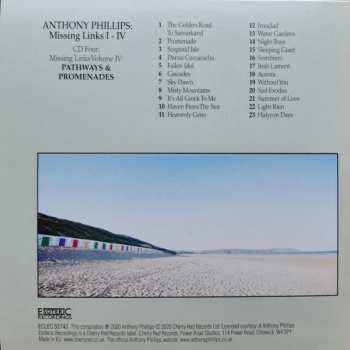 5CD/Doos Anthony Phillips: Missing Links I-IV