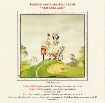 2CD Anthony Phillips: Private Parts And Pieces VII & VIII (Slow Waves, Soft Stars & New England)