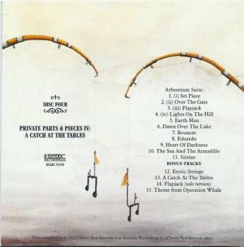 5CD/Doos Anthony Phillips: Private Parts & Pieces I-IV