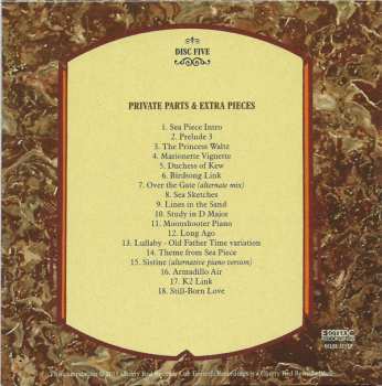 5CD/Doos Anthony Phillips: Private Parts & Pieces I-IV