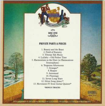 5CD/Doos Anthony Phillips: Private Parts & Pieces I-IV