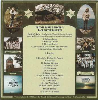 5CD/Doos Anthony Phillips: Private Parts & Pieces I-IV
