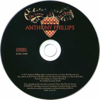 2CD/DVD/Doos Anthony Phillips: The Geese & The Ghost