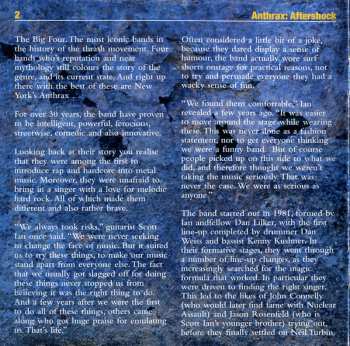 4CD Anthrax: Aftershock: The Island Years 1985-1990