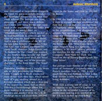 4CD Anthrax: Aftershock: The Island Years 1985-1990