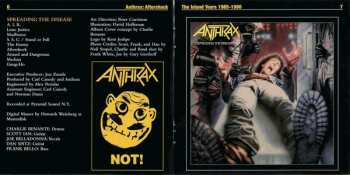 4CD Anthrax: Aftershock: The Island Years 1985-1990