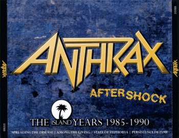 4CD Anthrax: Aftershock: The Island Years 1985-1990