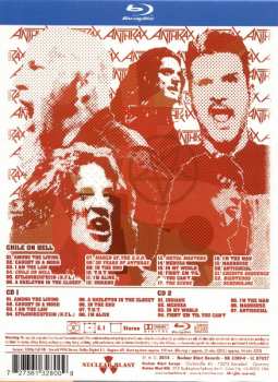 2CD/Blu-ray Anthrax: Chile On Hell LTD