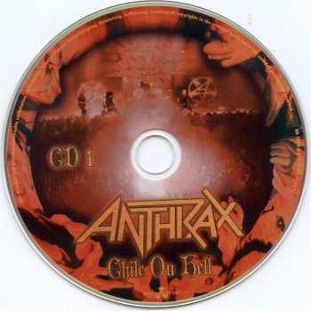 2CD/Blu-ray Anthrax: Chile On Hell LTD