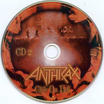 2CD/Blu-ray Anthrax: Chile On Hell LTD