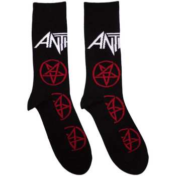 Merch Anthrax: Enkelsokken Pentathrax Pattern