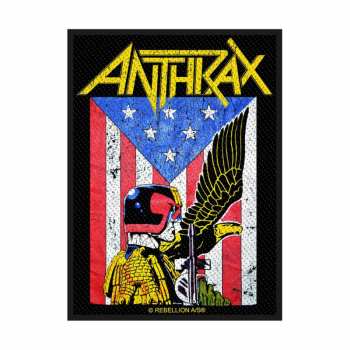Merch Anthrax: Patch Judge Dredd 