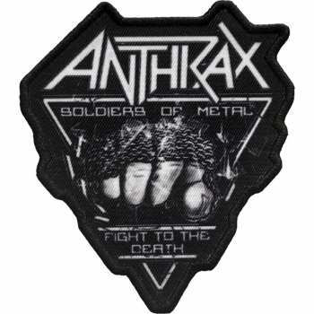 Merch Anthrax: Patch Soldier Of Metal Ftd