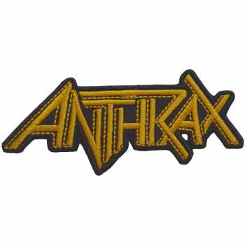 Merch Anthrax: Patch Yellow Logo Anthrax