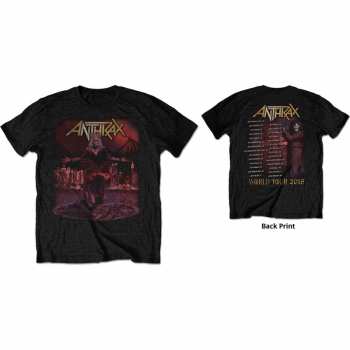 Merch Anthrax: Tričko Bloody Eagle World Tour 2018  S