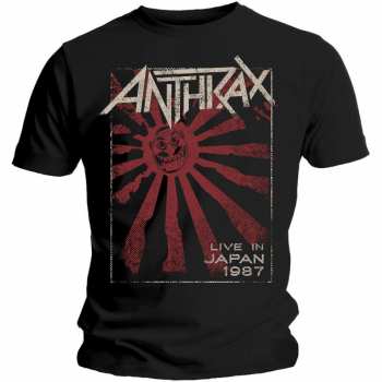 Merch Anthrax: T-shirt Live In Japan 