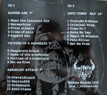 2CD Anti Cimex: Official Recordings 1982 - 1986