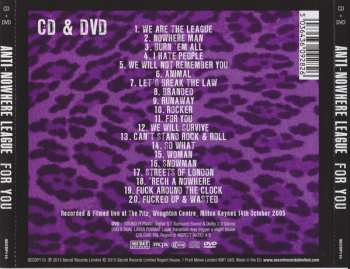 CD/DVD Anti-Nowhere League: For You