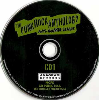 2CD Anti-Nowhere League: The Punk Rock Anthology