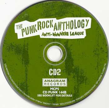 2CD Anti-Nowhere League: The Punk Rock Anthology