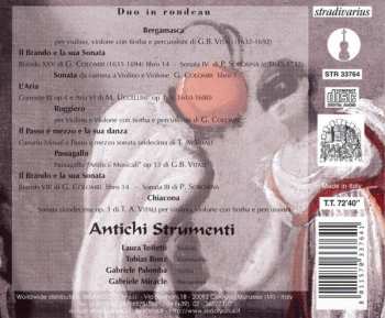 CD Marco Uccellini: Duo In Rondeau - Dance Music At The Court Of Francesco D'Este