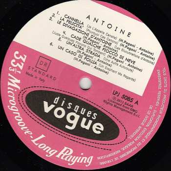 LP Antoine: Antoine 