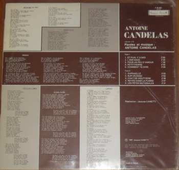 LP Antoine Candélas: Volume N° 3