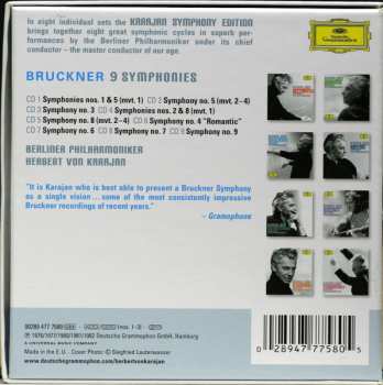 9CD/Doos Berliner Philharmoniker: 9 Symphonies